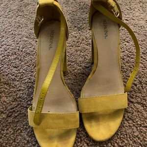 Yellow heels